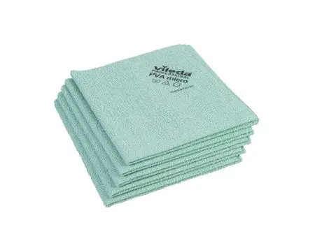 Vileda: Салфетка ПВА Микро 35х38см зелёная