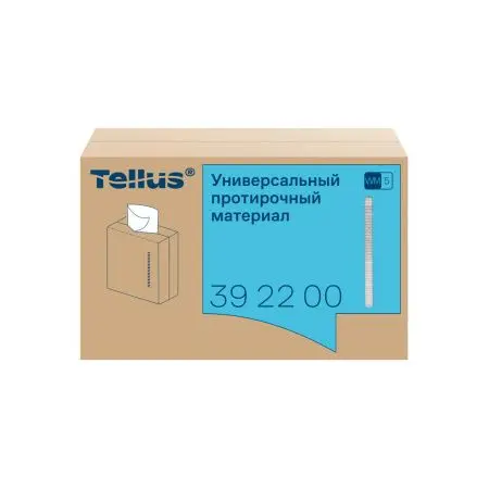 ТОРК: Tellus Материал протирочный нетканый WM5 Комфорт 1сл 120л 22,5х41см универсальный белый