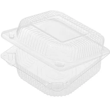 Одноразовая продукция: Контейнер ракушка 121х120х57мм с крышкой РК-10 (М)(ТТ)