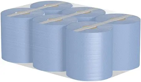 Фото №9 - VEIRO: Полотенца протирочные ЦВ 2сл 175м/22см Comfort синие