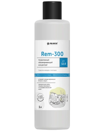 Pro-Brite: Рем-300 1л щелочной обезжиривающий от продуктов нефтепереработки