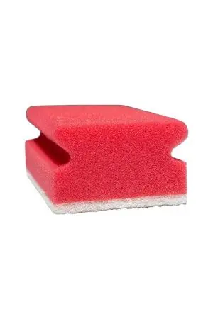 Губки,скрабы: для посуды АЙСБЕРГ 13.5х8.5х5.5 с абразивом