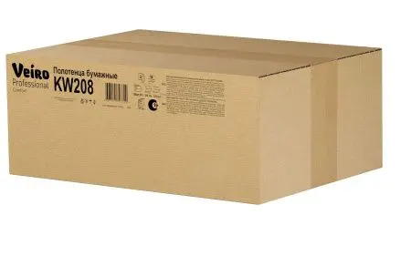 VEIRO: Полотенца бумажные W 2сл 150л 32х21,6см Comfort белые