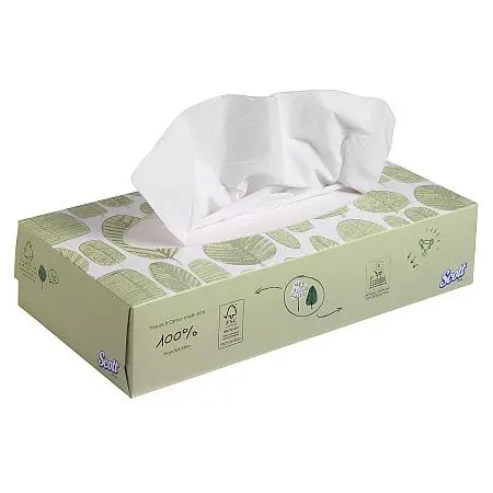 Фото №2 - Kimberly-Clark: Салфетки Клинекс 2сл 100л для лица белые