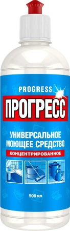Чистящее средство: ПРОГРЕСС 500мл универсальный концентрат