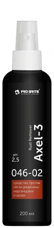 Фото №1 - Pro-Brite: Аксель-3 200мл пятновыводитель (ржавчины,марганцовки,крови) Спрей