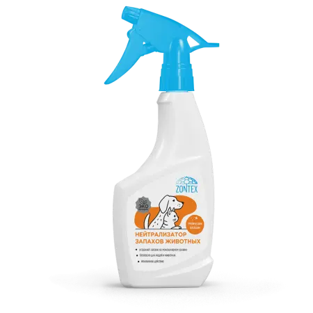 Vortex: ZONTEX 500мл нейтрализатор запахов животных Тропический апельсин с триггером