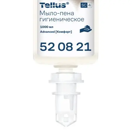 Фото №1 - ТОРК: Tellus Мыло S4 пена Комфорт 1л жидкое для рук бесцв. без запаха ГИГИЕНИЧЕСКОЕ