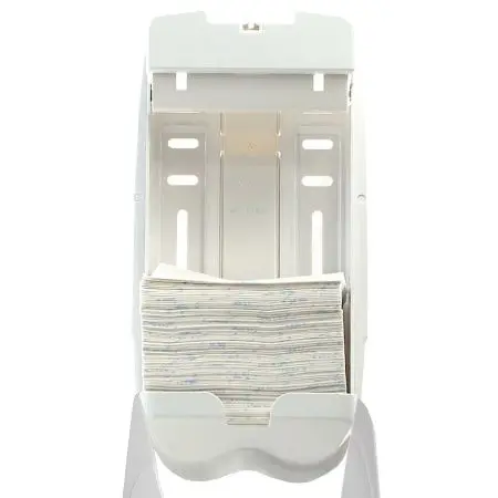 Kimberly-Clark: Диспенсер Аквариус для туалетной бумаги в пачках белый