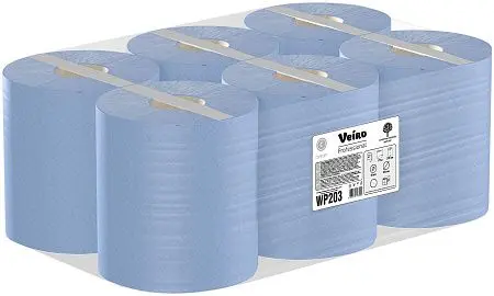 Фото №14 - VEIRO: Полотенца протирочные ЦВ 2сл 175м/22см Comfort синие