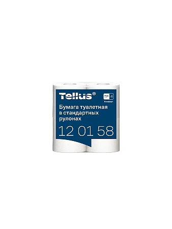 Фото №4 - ТОРК: Tellus Бумага туалетная T4 Комфорт 2сл 23м белая /пач.=4 шт.