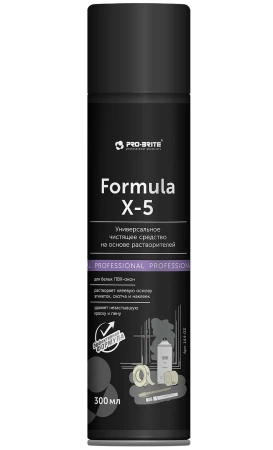 Pro-Brite: Формула Х-5 300мл для удаления остатков скотча, маркера аэрозоль