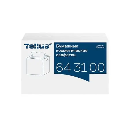 Фото №5 - ТОРК: Tellus Салфетки *FT1 Премиум косметические 2сл 90л 20.8х19.0см для лица ультрамягкие белые