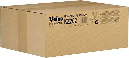 Фото №8 - VEIRO: Полотенца бумажные Z 2сл 200л 22,5х21,3см Comfort белые