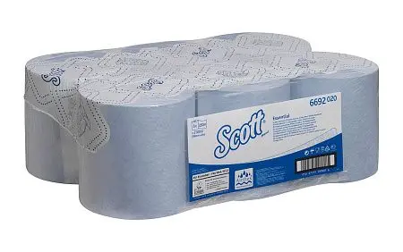Фото №2 - Kimberly-Clark: Полотенца бумажные Скотт Макс 1сл 350м/19 синие