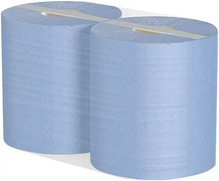 Фото №3 - VEIRO: Полотенца протирочные ЦВ 2сл 175м/22см Comfort синие