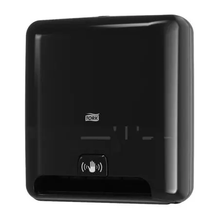 Tork: Диспенсер H1 Elevation Matic для рулонных полотенец черный сенсорный
