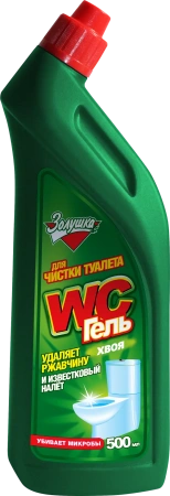 Чистящее средство: ЗОЛУШКА 500мл WC Гель для унитазов ХВОЯ