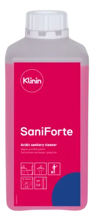 Klinin: Санифорте 1л Кислотное моющее средство для удаления ржавчины