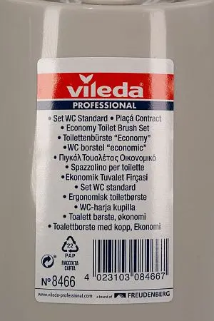 Фото №3 - Vileda: Ерш для туалета с подставкой серый