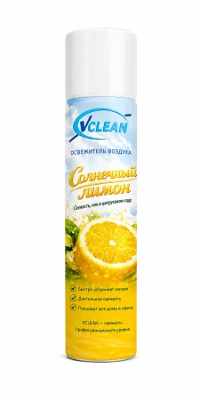 Освежители воздуха: VCLEAN 300мл СОЛНЕЧНЫЙ ЛИМОН