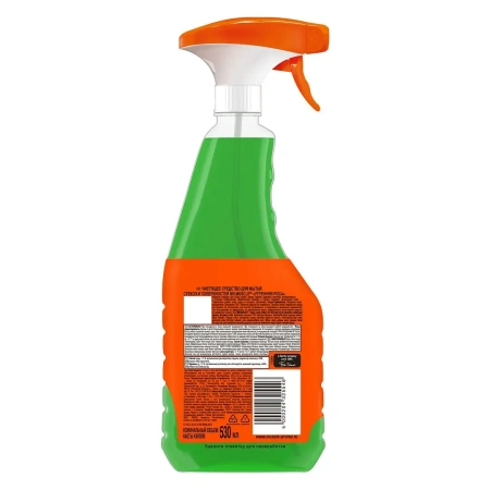 Чистящее средство: МИСТЕР МУСКУЛ 530мл для стекол (триггер) Утренняя роса