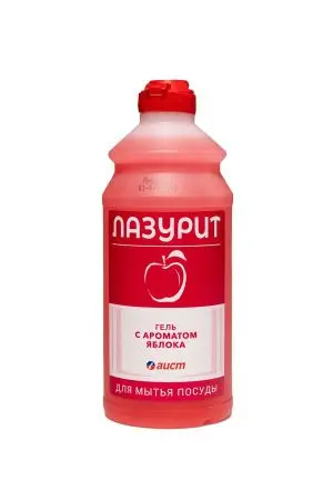 Моющее средство: ЛАЗУРИТ 500мл гель ЯБЛОКО