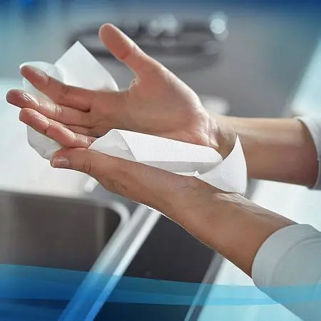 Фото №7 - Kimberly-Clark: Полотенца бумажные Скотт 1сл 212л 31,5х21,5см белые