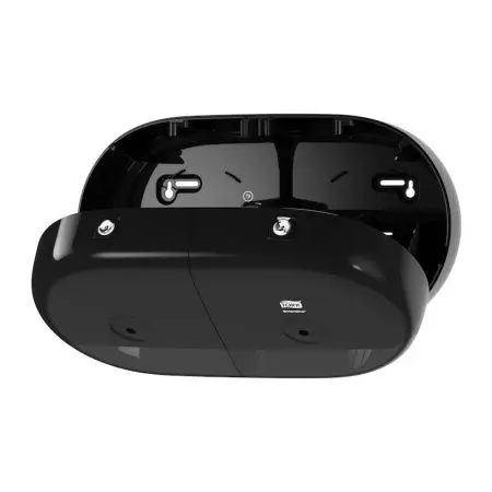 Tork: Диспенсер T9 SmartOne® двойной для туалетной бумаги в мини рулонах черный
