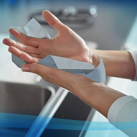Фото №8 - Kimberly-Clark: Полотенца бумажные Скотт Макс 1сл 350м/19 синие