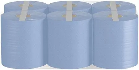 Фото №10 - VEIRO: Полотенца протирочные ЦВ 2сл 175м/22см Comfort синие