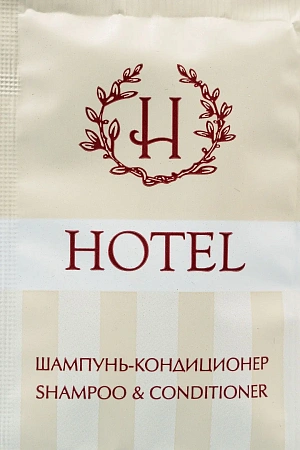 Фото №3 - Мини-продукт: Шампунь-кондиционер 10мл Саспак Hotel в саше