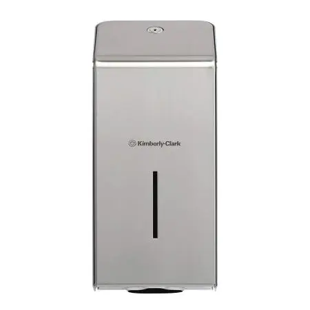 Kimberly-Clark: Диспенсер КК для сложенной туалетной бумаги серебристый