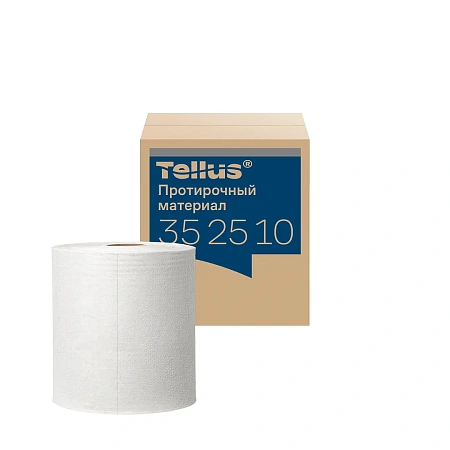 Фото №4 - ТОРК: Tellus Материал протирочный нетканый WM1/WM3 ЦВ 1сл 400л 31,5х38,5см белый