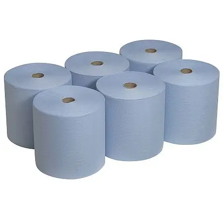 Фото №4 - Kimberly-Clark: Полотенца бумажные Скотт 1сл 304м/20 голубые