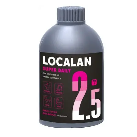 Фото №1 - Localan: Super Dayli 0,5л для удаления ржавчины и минеральных отложений кислотное