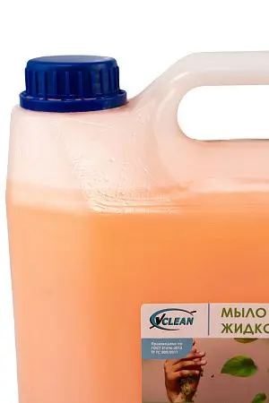 Фото №3 - Мыло жидкое: VCLEAN Чистота рук 5л с антибактериальным эффектом тв.канистра