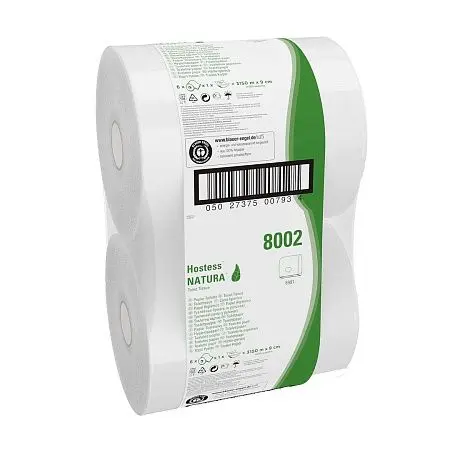 Фото №6 - Kimberly-Clark: Бумага туалетная Хостесс Джамбо 1сл 525м/9,0 неотбеленая