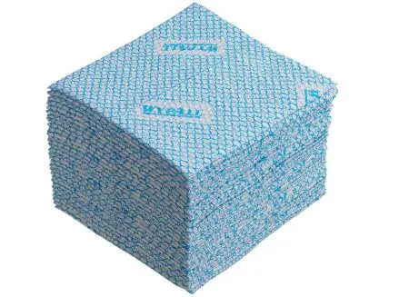 Kimberly-Clark: Салфетки Вайпол Х80 Плюс 1сл 34,5х33,5см синие /пач.=30 шт.