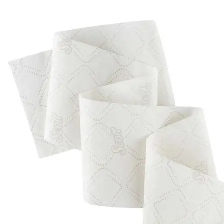 Kimberly-Clark: Бумага туалетная Скотт Джамбо 2сл 200м/9,0 белая
