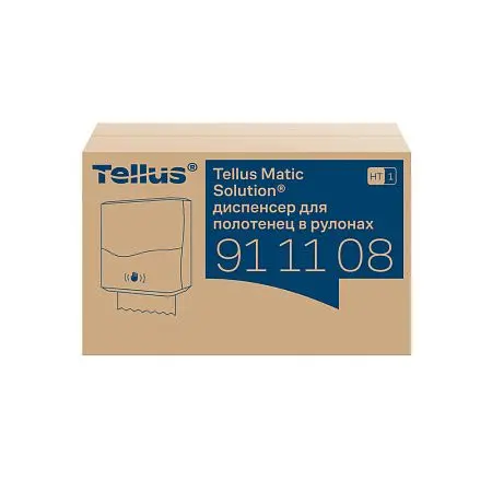 Фото №3 - ТОРК: Tellus Диспенсер HT1 Matic Solution для рулонных полотенец черный СЕНСОРНЫЙ