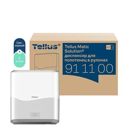 Фото №2 - ТОРК: Tellus Диспенсер HT1 Matic Solution для рулонных полотенец белый СЕНСОРНЫЙ