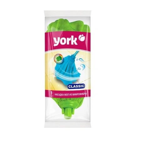 Хозяйственный инвентарь: МОП насадка на швабру YORK Классик микрофибра "юбка"