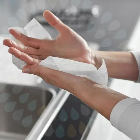Kimberly-Clark: Полотенца бумажные Клинекс Ультра 2сл 100м/19,8 белые