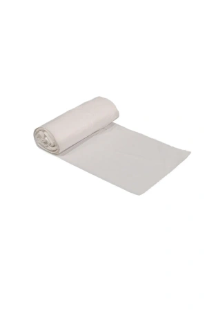 Мешки для мусора: 35л 50х60 ПНД 11мкм Митра/Паклан белые /рул.=20 шт.