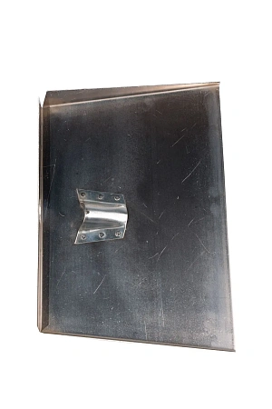 Фото №2 - Хозяйственный инвентарь: Лопата для снега 375х500 дюраль 2мм трехбортная с верхним входом