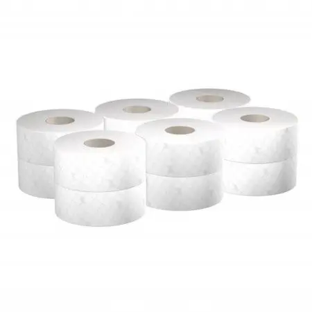 Kimberly-Clark: Бумага туалетная Скотт Джамбо 2сл 200м/9,0 белая