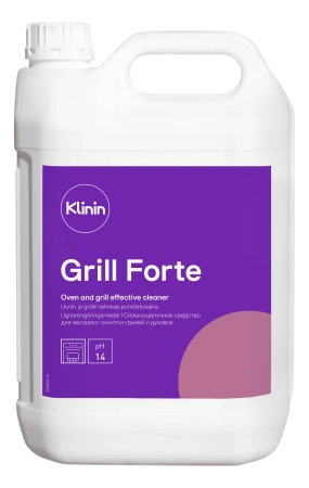 Klinin: Гриль Форте 5л сильнощелочное средство для грилей, печей, духовок