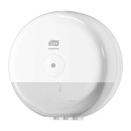 Фото №3 - Tork: Диспенсер T9 SmartOne® для туалетной бумаги в мини рулонах белый