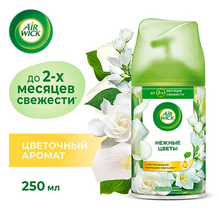 Фото №3 - Освежители воздуха: АИРВИК 250мл авт. (зап.блок) Нежные цветы